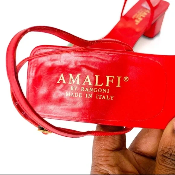 ⭐️SOLD⭐️ amalfi by rangoni square toe sandals - Picture 10 of 13